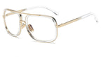 Flat Top Square Sunglasses – Bold Style & UV Protection
