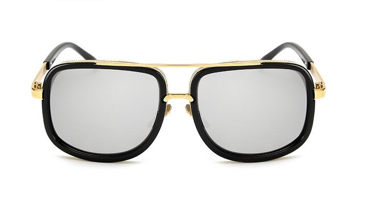 Flat Top Square Sunglasses – Bold Style & UV Protection - 6