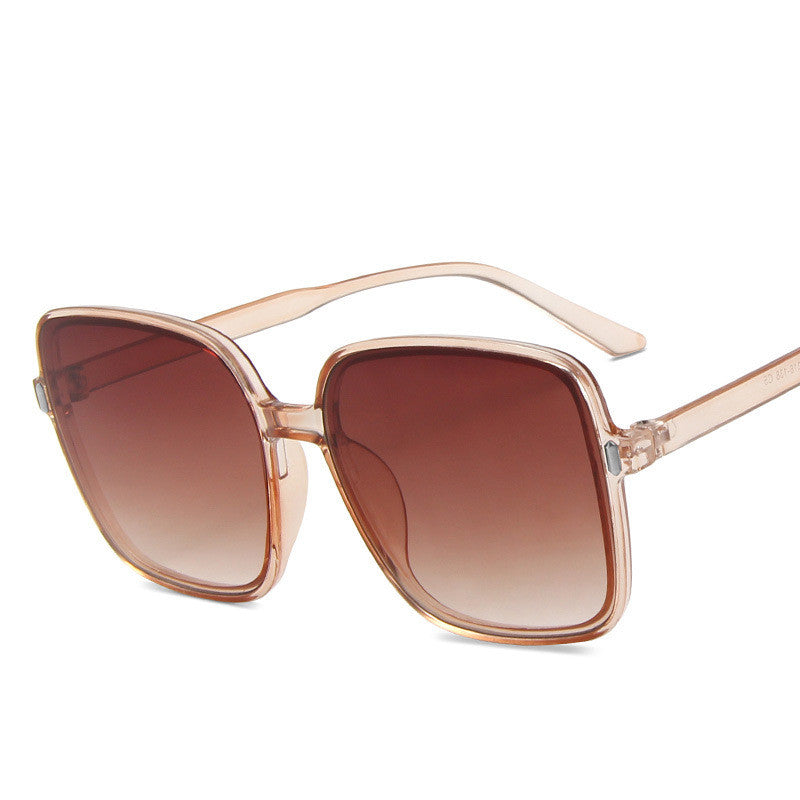 Big Square Rice Nail Sunglasses - Trendy & Protective