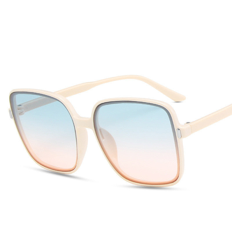 Big Square Rice Nail Sunglasses - Trendy & Protective