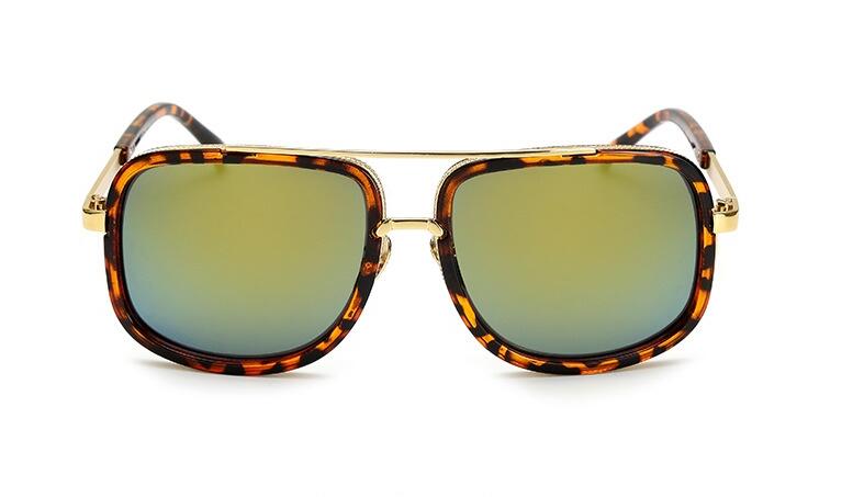Flat Top Square Sunglasses – Bold Style & UV Protection