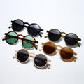 Stylish UV Protection: Small Round Frame Sunglasses
