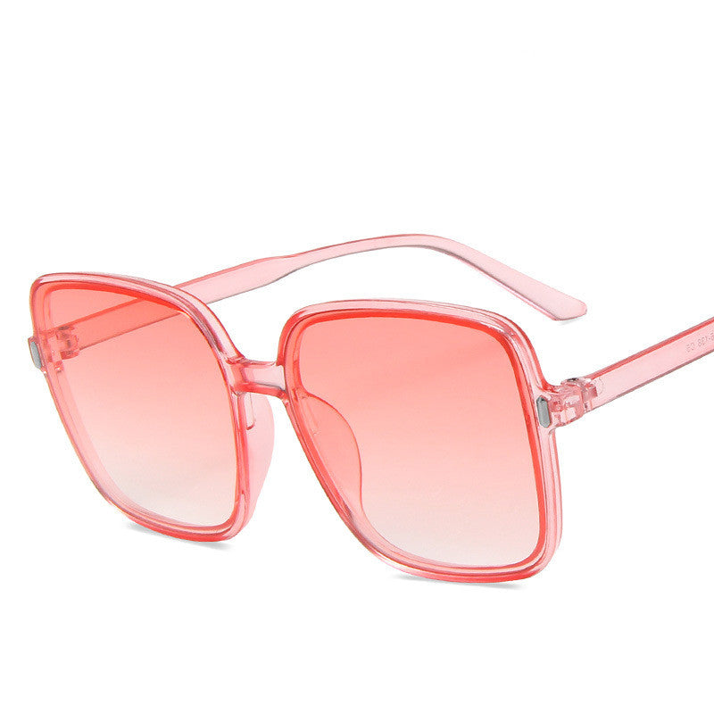 Big Square Rice Nail Sunglasses - Trendy & Protective