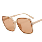 Big Square Rice Nail Sunglasses - Trendy & Protective