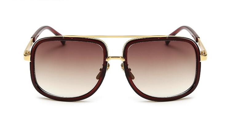Flat Top Square Sunglasses – Bold Style & UV Protection