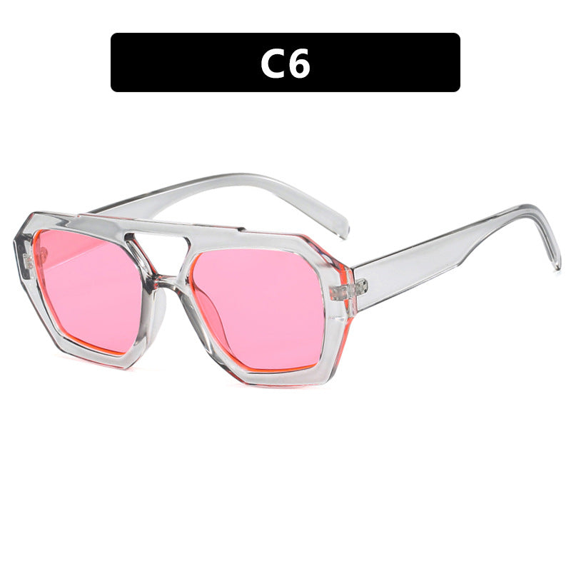 Big Frame Leopard Sunglasses - Bold Style & UV Protection - C6